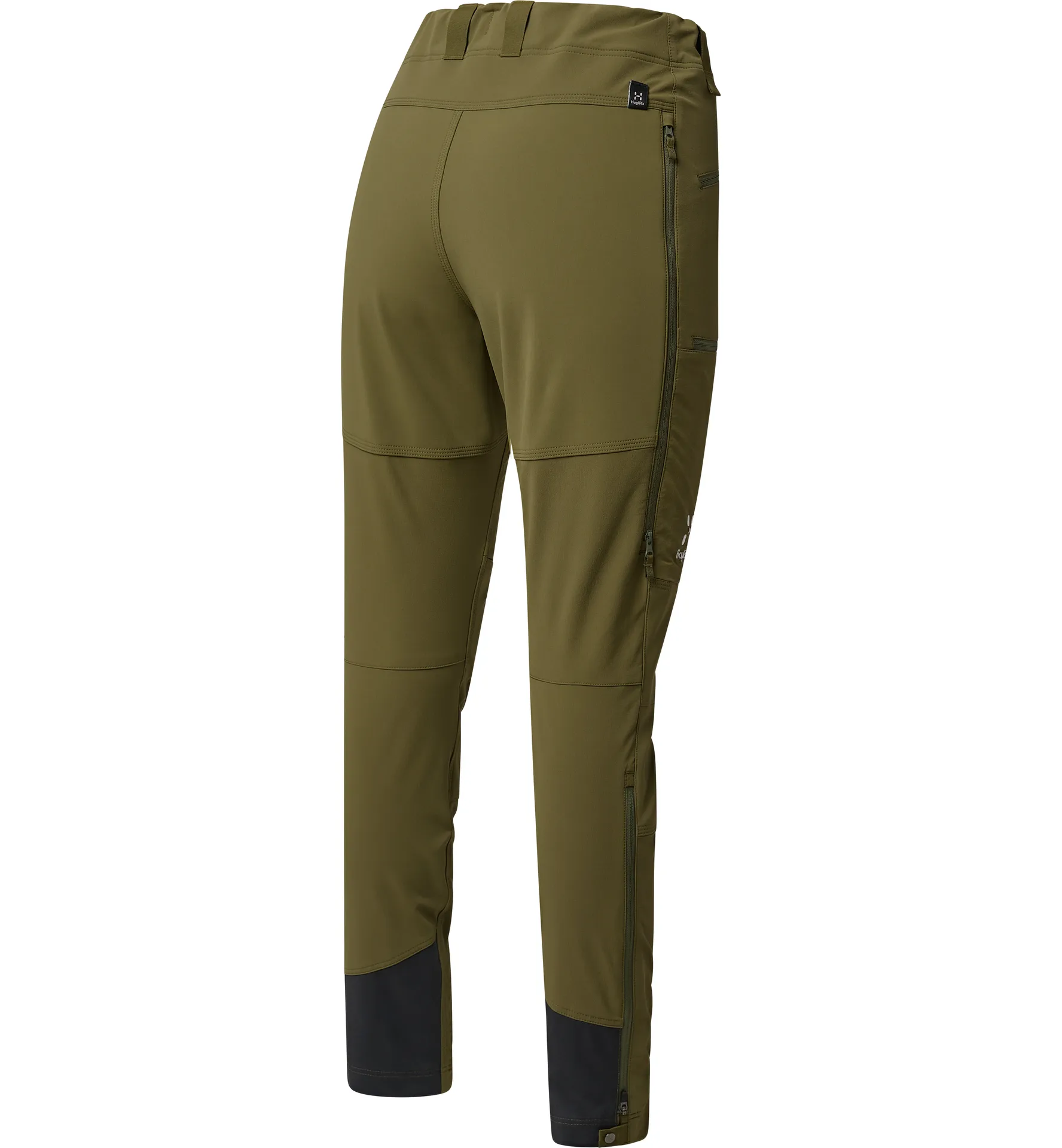 Rugged Slim Pant Women Olive Green