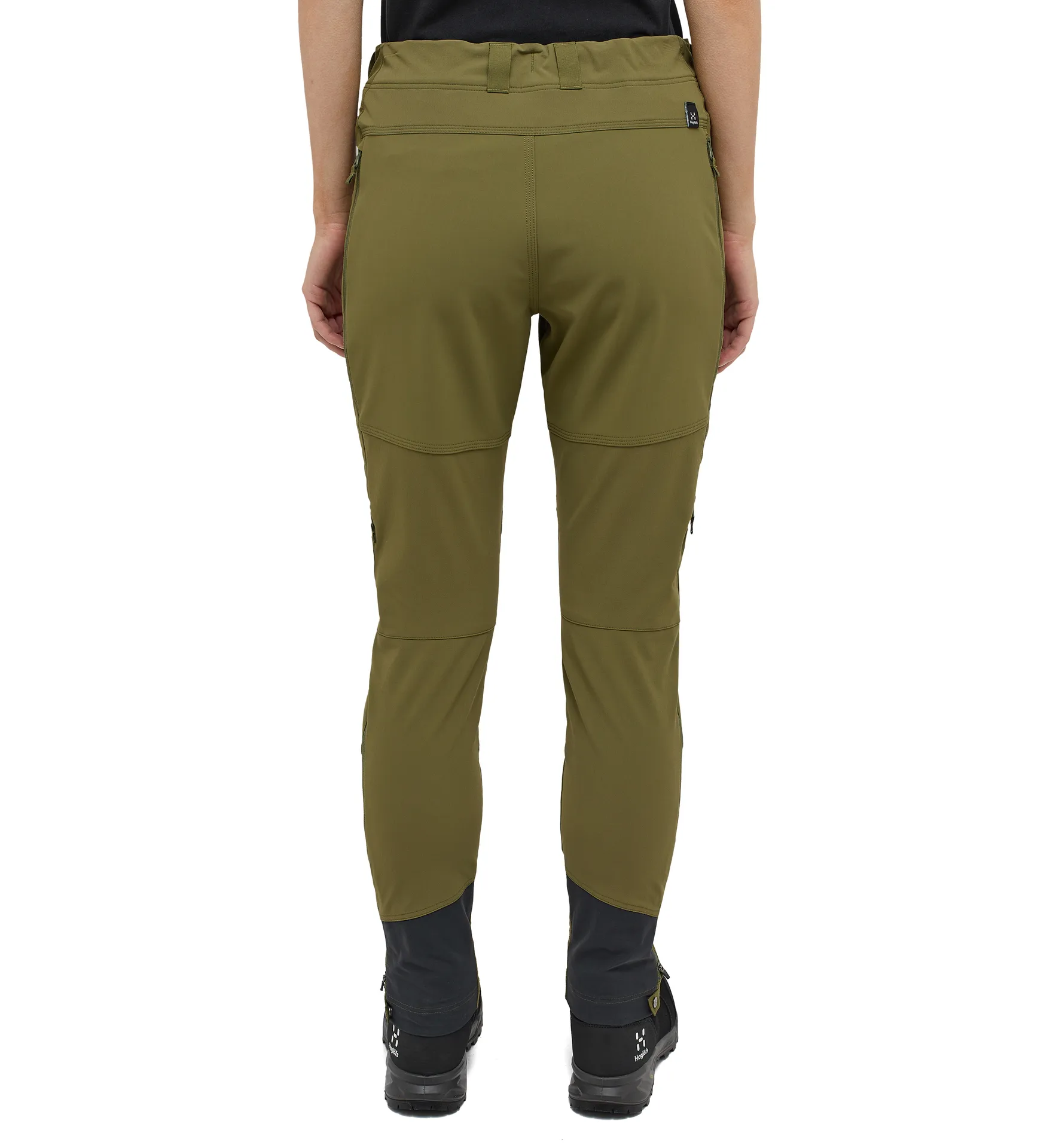 Rugged Slim Pant Women Olive Green