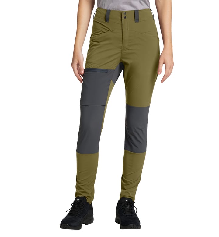 Lite Slim Pant Women Olive green/Magnetite