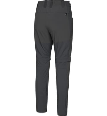 Lite Slim Zip-Off Pant Women Magnetite