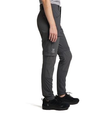 Lite Slim Zip-Off Pant Women Magnetite