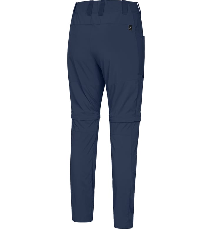 Lite Slim Zip-Off Pant Women Tarn Blue