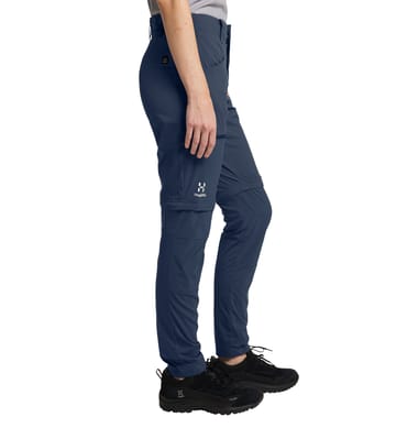 Lite Slim Zip-Off Pant Women Tarn Blue