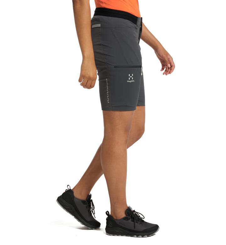 L.I.M Rugged Shorts Women Magnetite