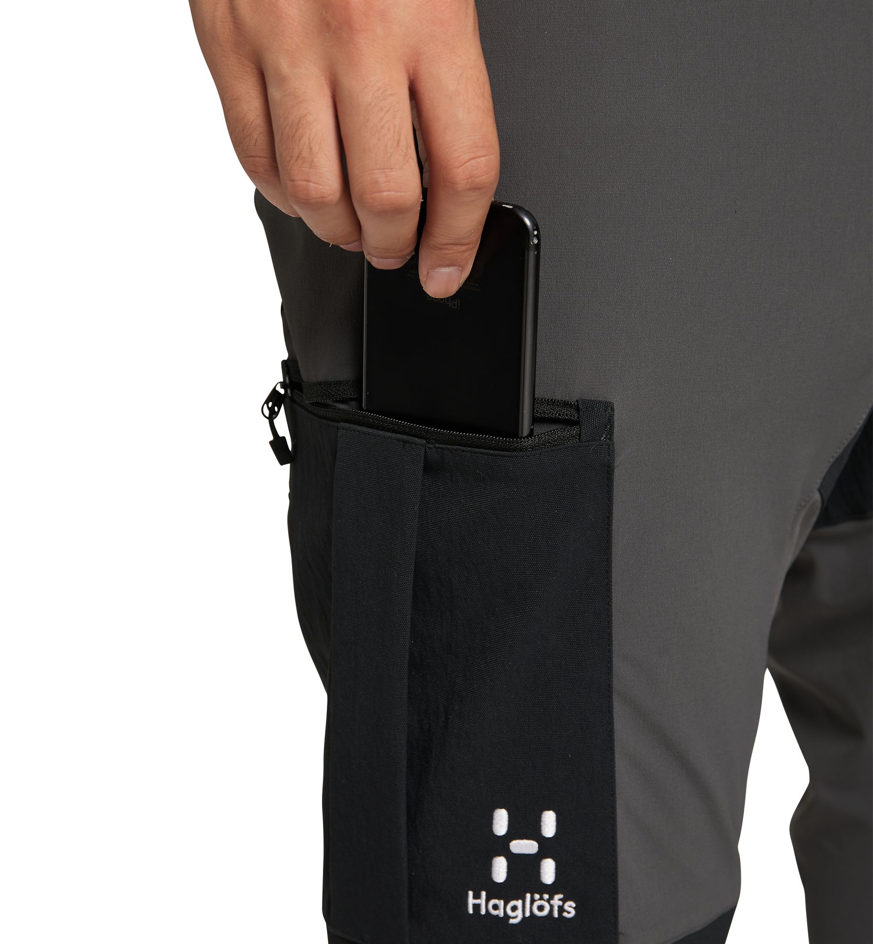 Rugged Slim Pant Men Magnetite/True black