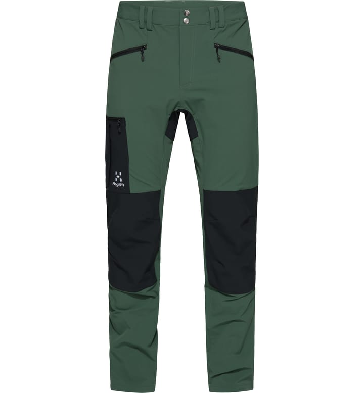 Rugged Slim Pant Men Fjell Green/True Black