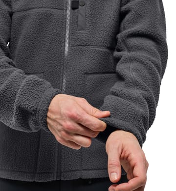 Malung Pile Hood Men Magnetite Malung Pile Hood Men Magnetite