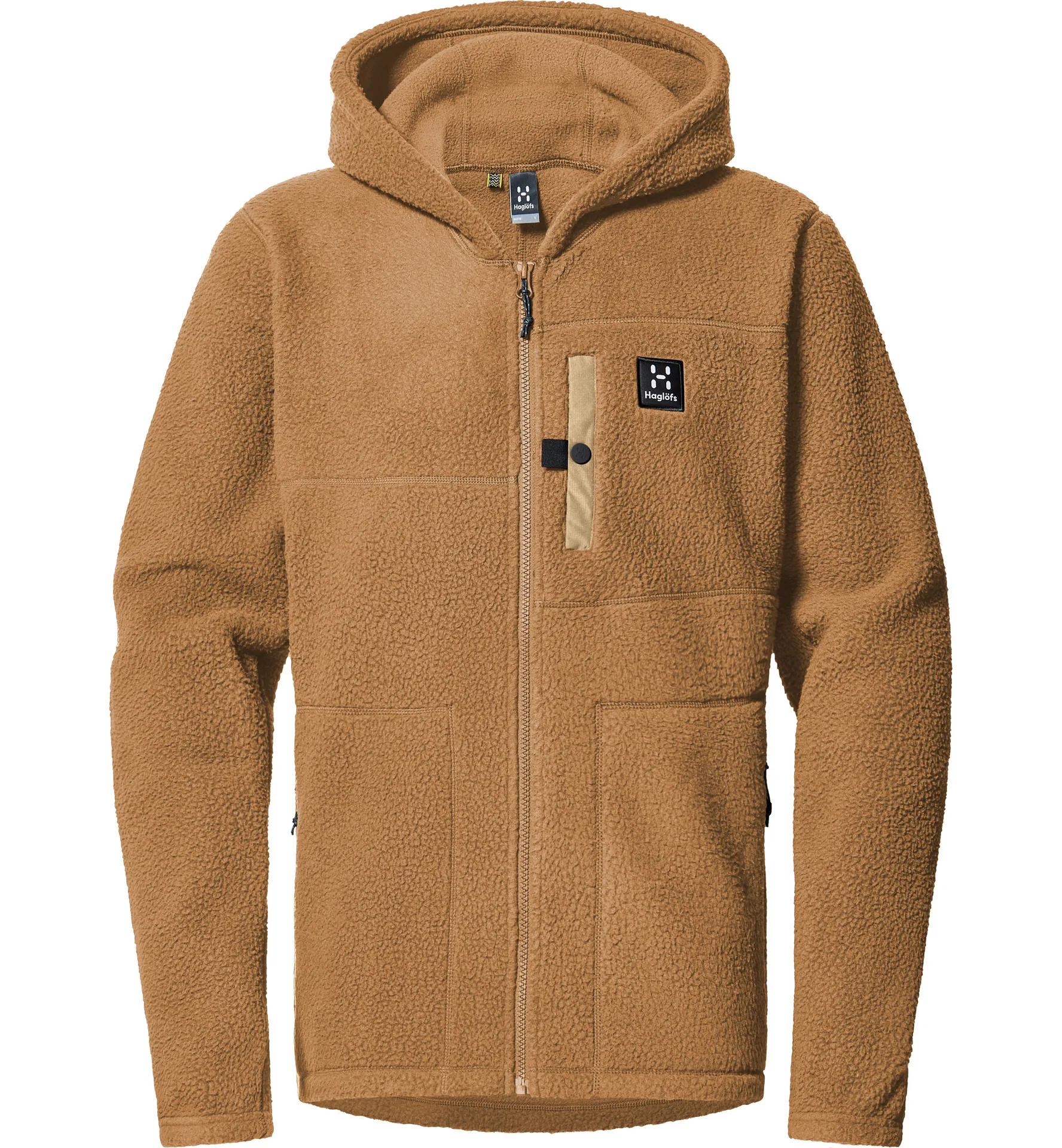 Malung Pile Hood Men Cinnamon Brown