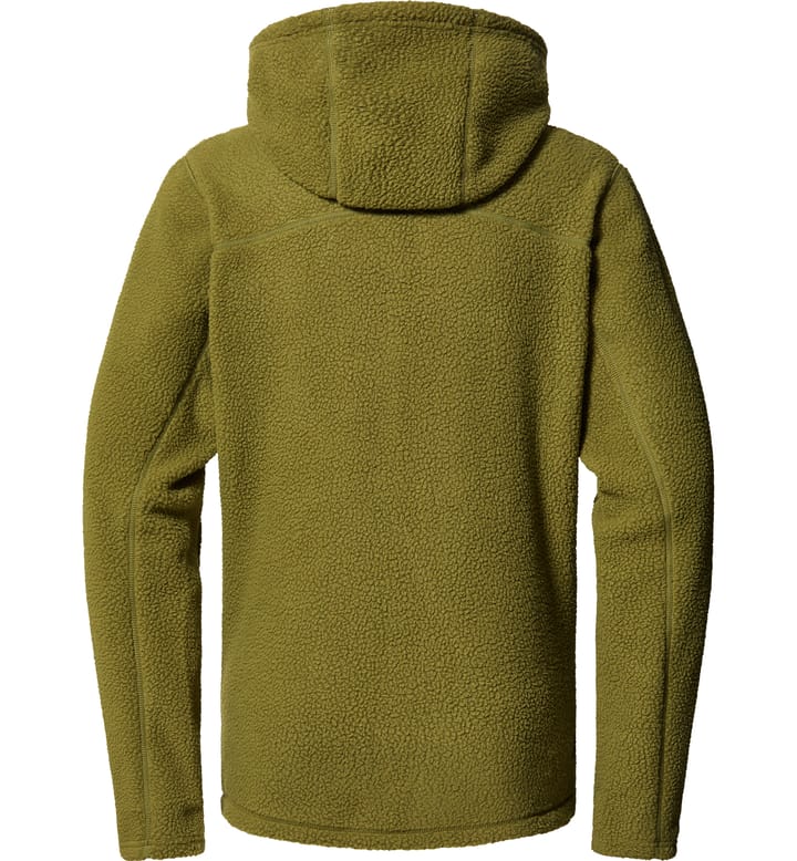 Malung Pile Hood Men Olive Green