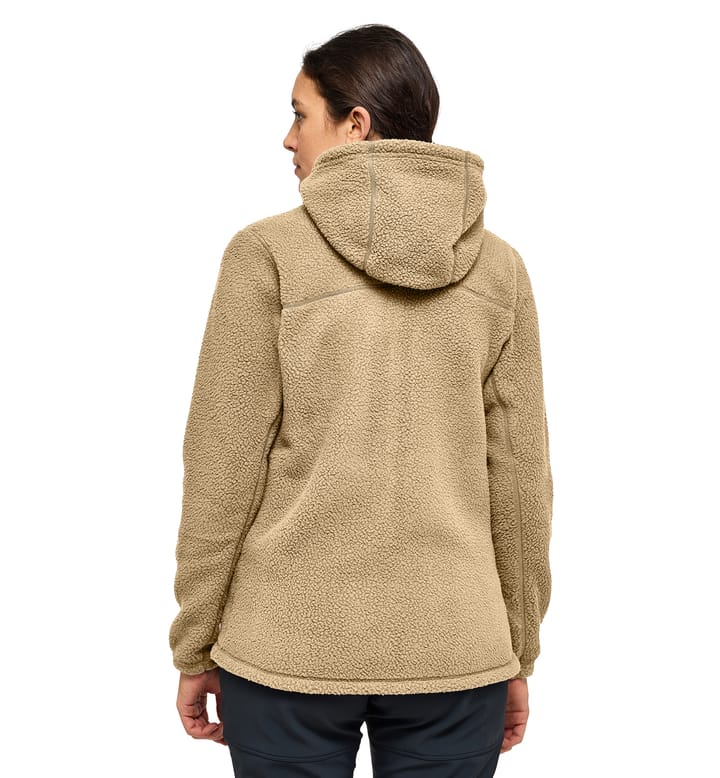 Malung Pile Hood Women Sand