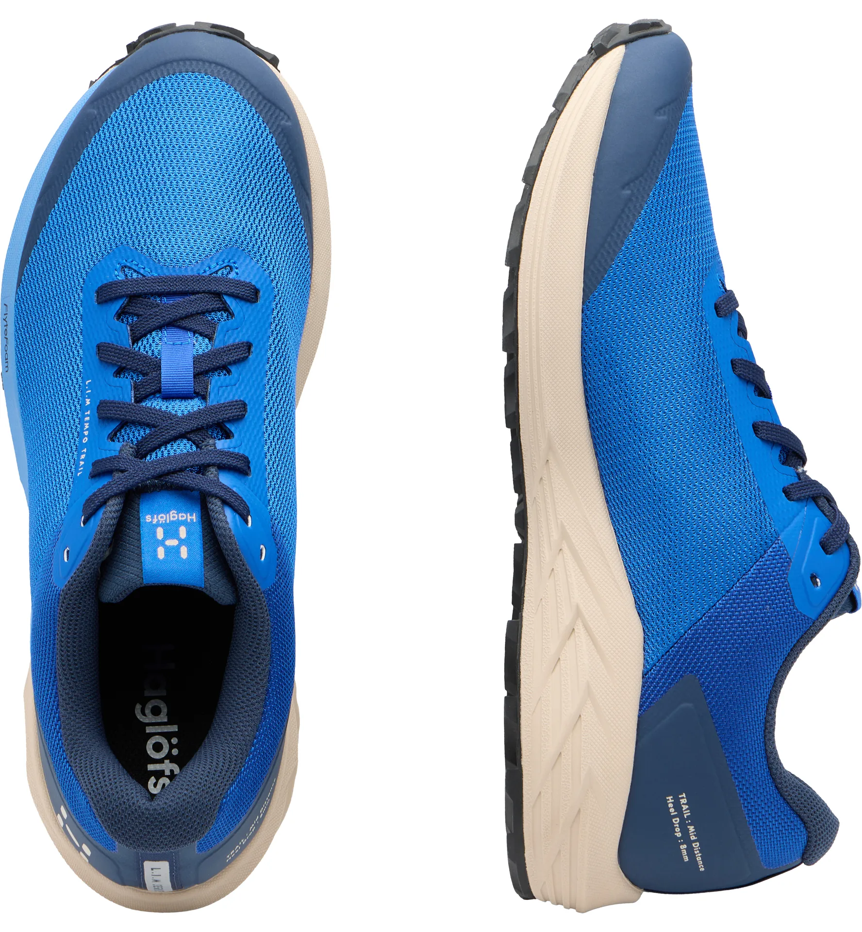 L.I.M Tempo Trail Low Men Electric Blue/Tarn Blue