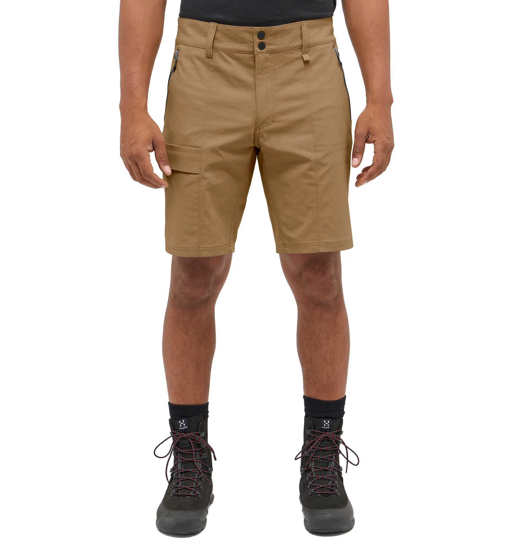 Mid Standard Shorts Men Teak Brown