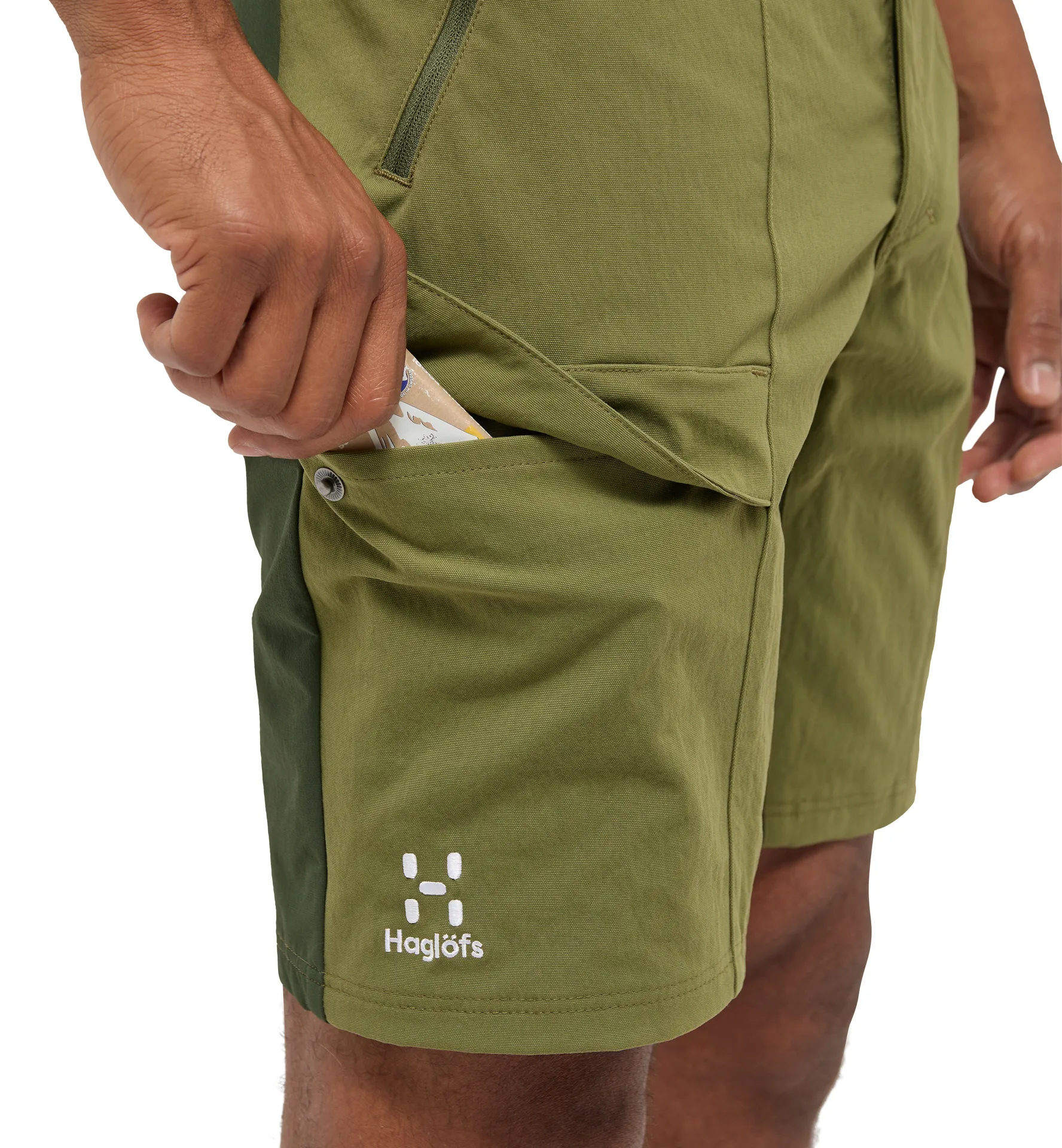 Mid Standard Shorts Men Olive Green/Seaweed Green