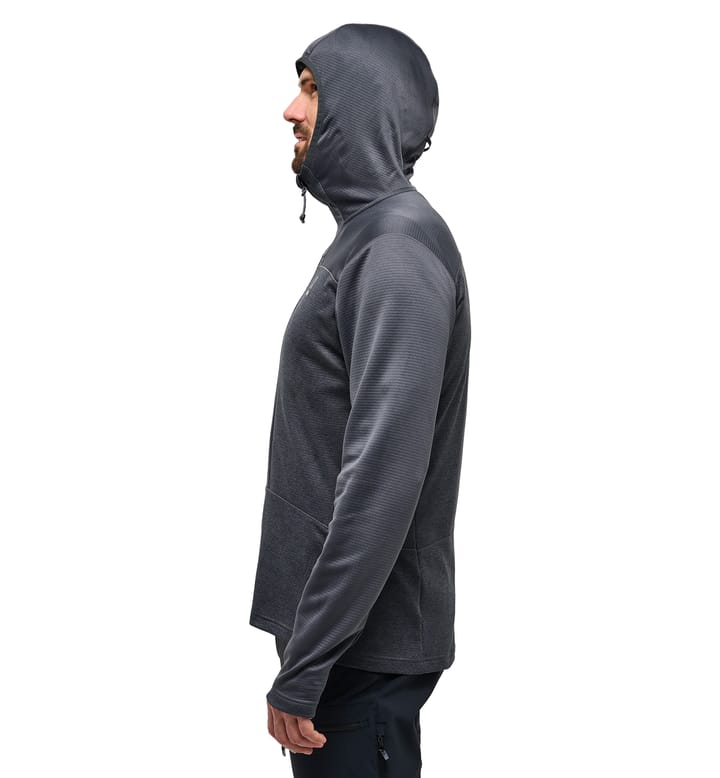 ROC Flash Mid Hood Men Magnetite