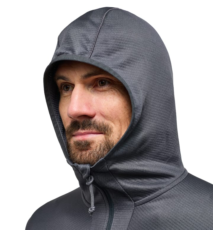 ROC Flash Mid Hood Men Magnetite