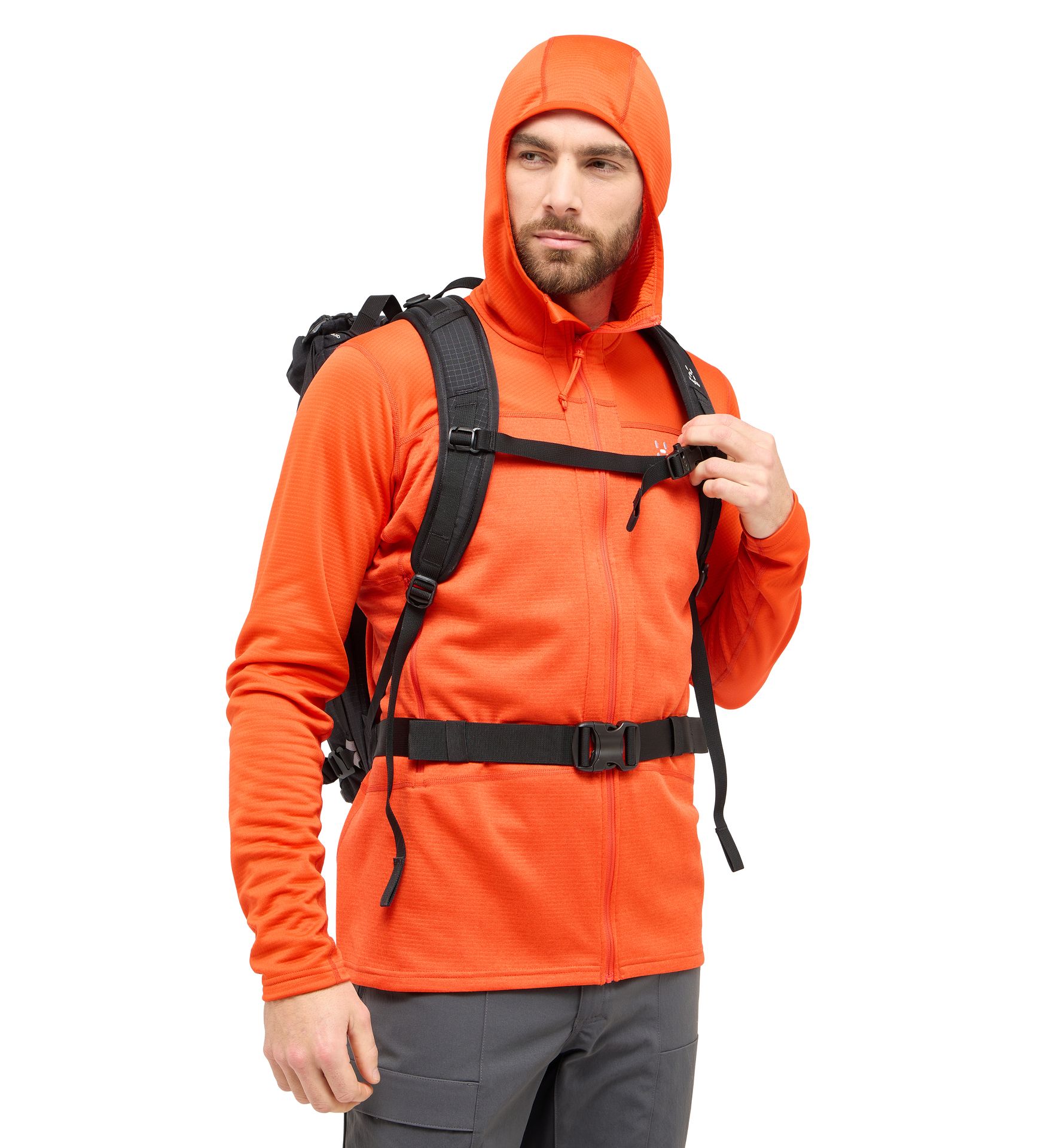 ROC Flash Mid Hood Men Habanero