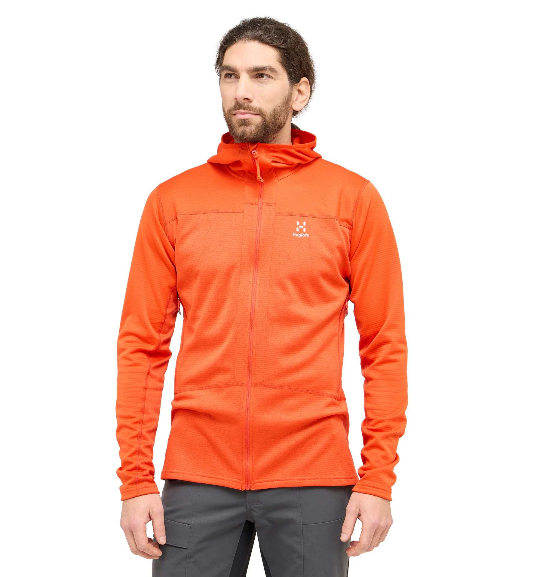 ROC Flash Mid Hood Men Habanero