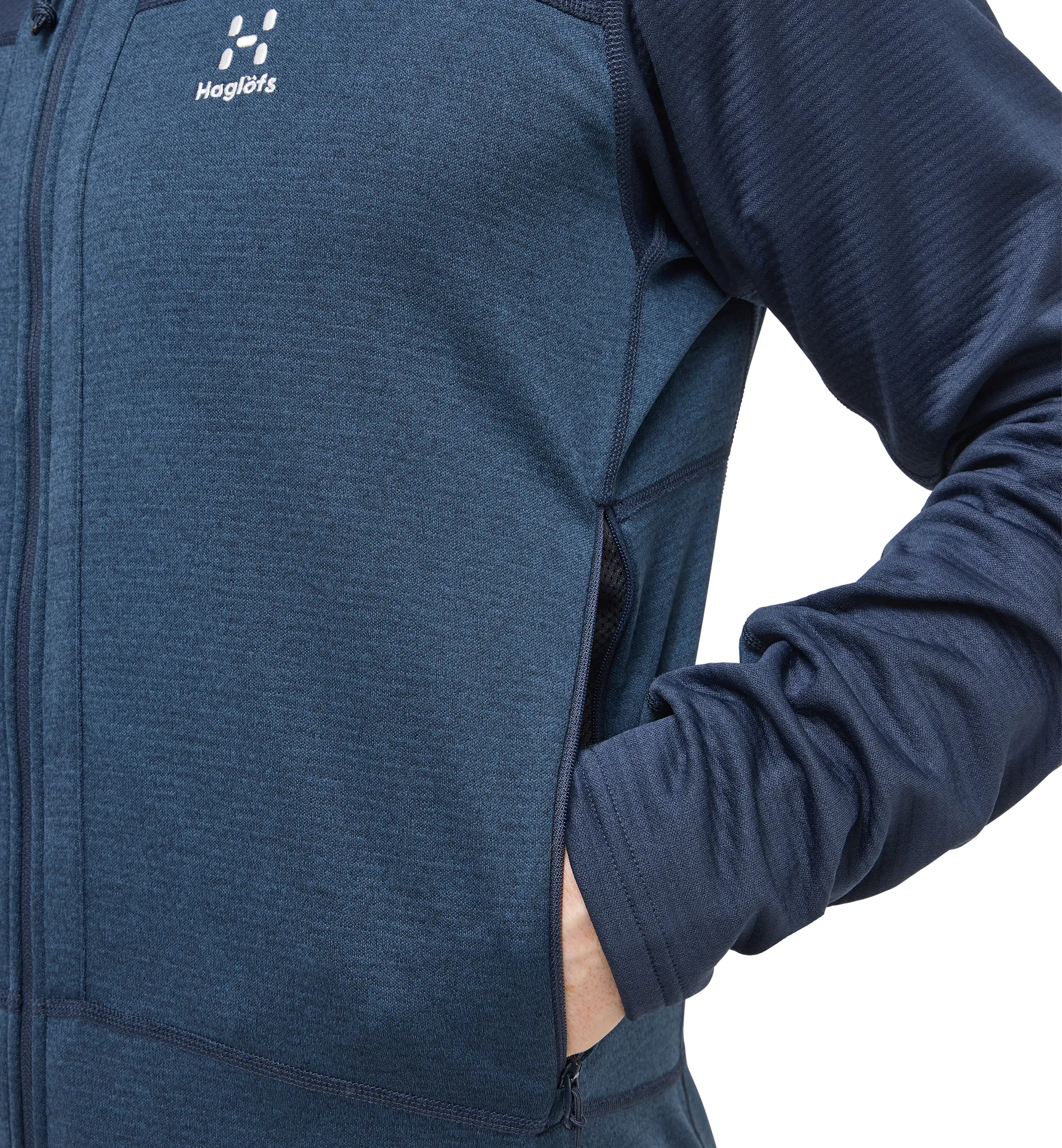 ROC Flash Mid Hood Men Tarn Blue