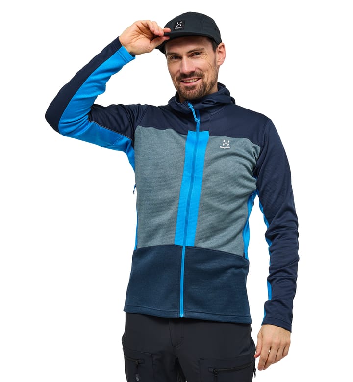 ROC Flash Mid Hood Men Tarn Blue/Steel Blue