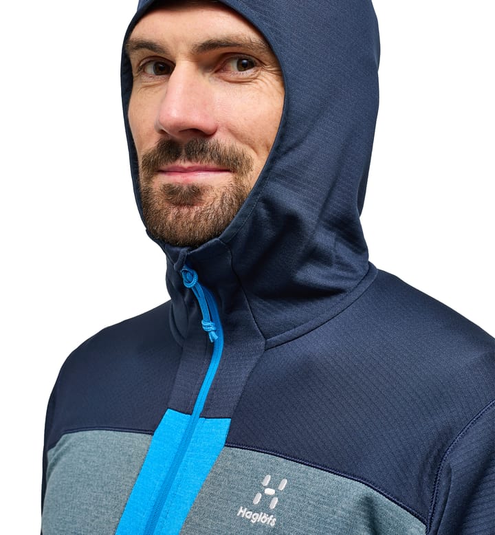 ROC Flash Mid Hood Men Tarn Blue/Steel Blue