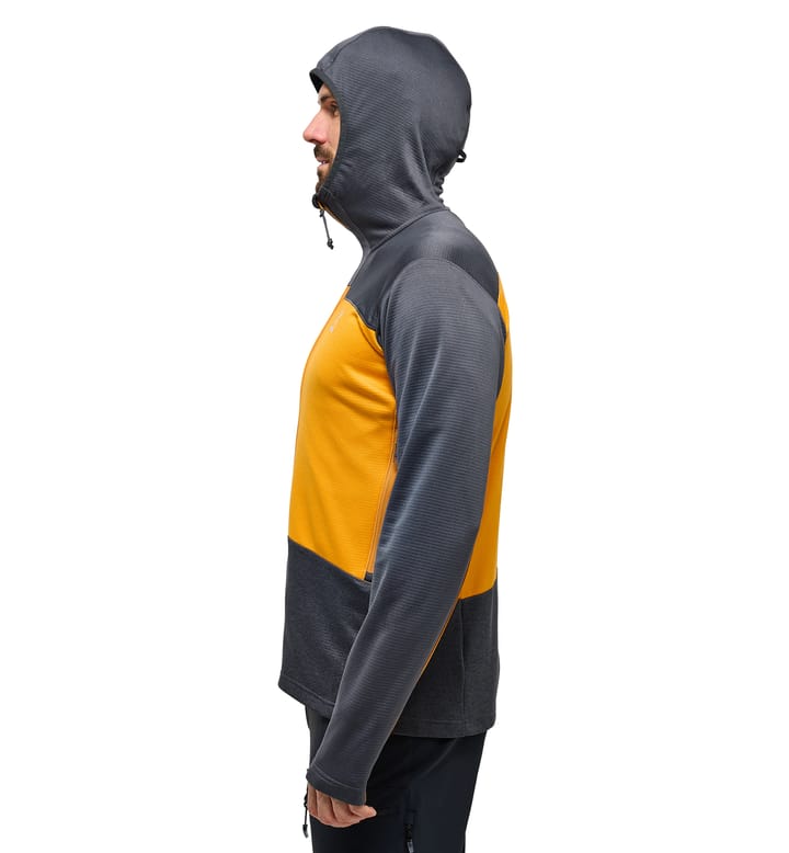 ROC Flash Mid Hood Men Magnetite/Sunny Yellow