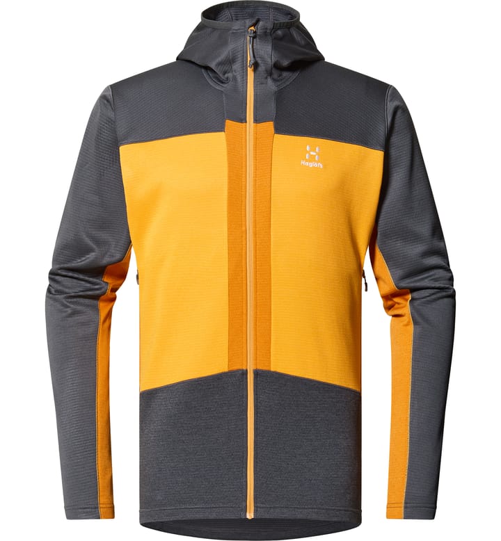 ROC Flash Mid Hood Men Magnetite/Sunny Yellow