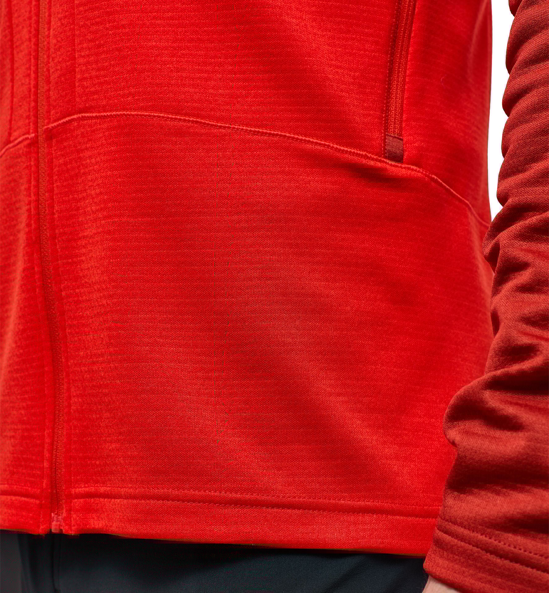 ROC Flash Mid Hood Men Corrosion/Zenith Red