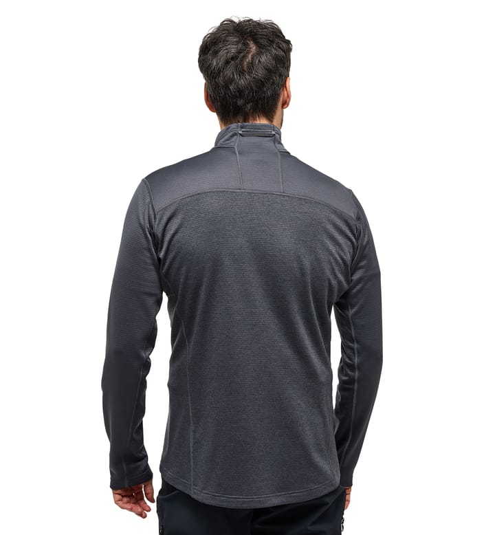 ROC Flash Mid Halfzip Men Magnetite ROC Flash Mid Halfzip Men Magnetite