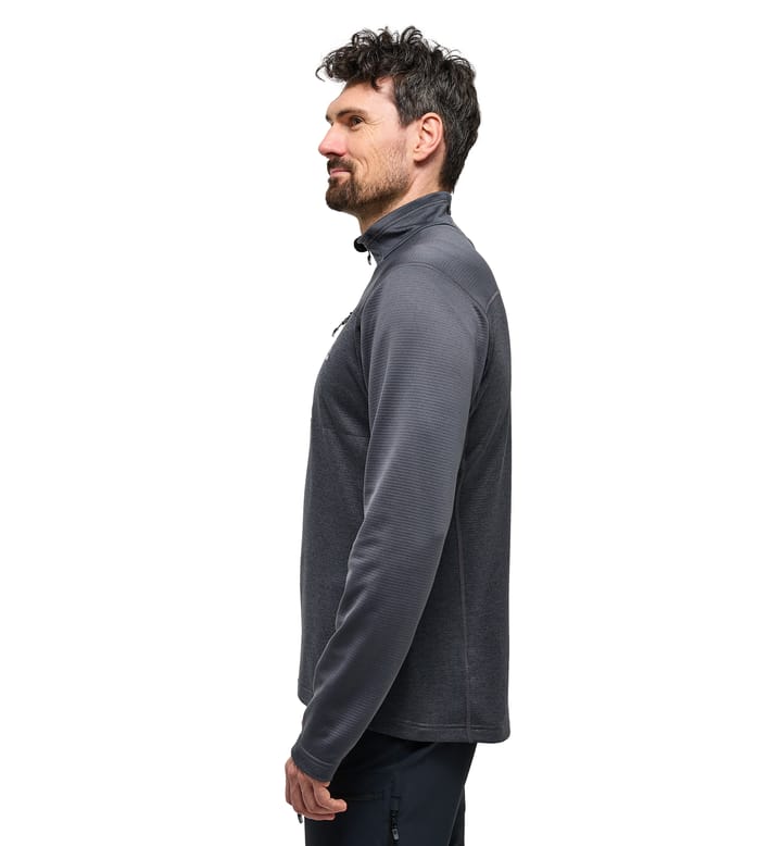 ROC Flash Mid Halfzip Men Magnetite ROC Flash Mid Halfzip Men Magnetite