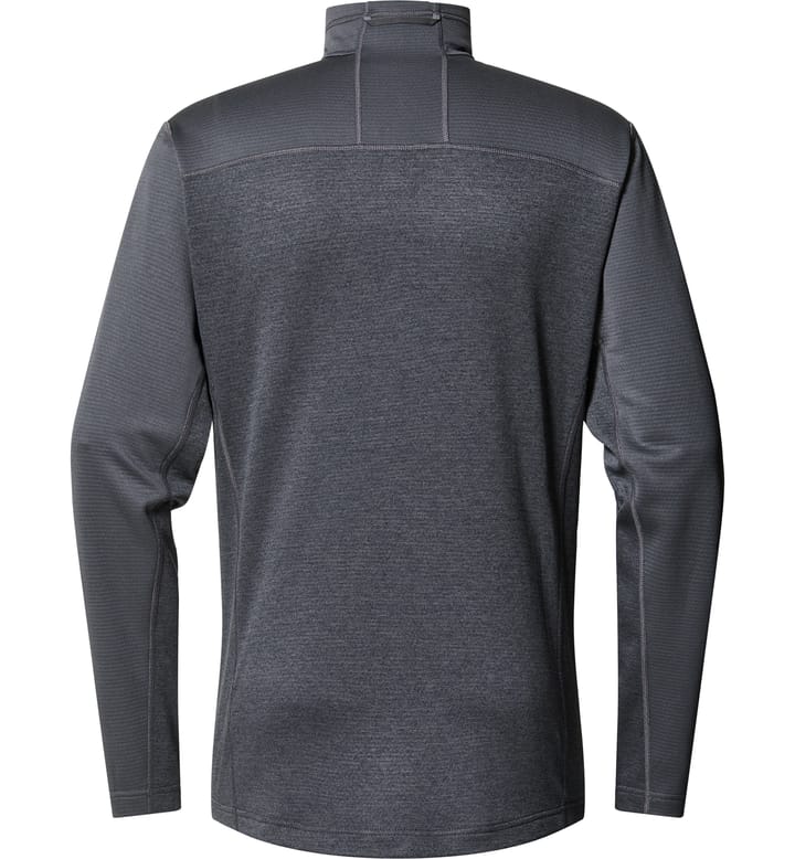 ROC Flash Mid Halfzip Men Magnetite