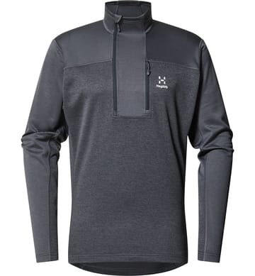 ROC Flash Mid Halfzip Men Magnetite