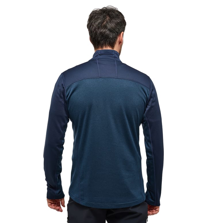 ROC Flash Mid Halfzip Men Tarn Blue