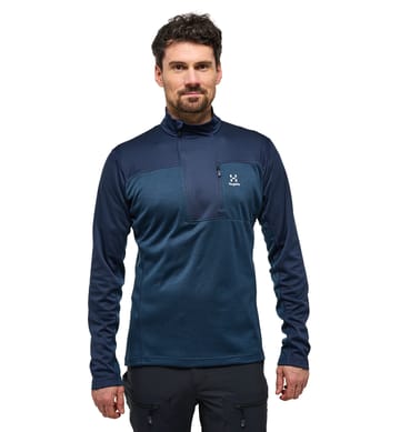 ROC Flash Mid Halfzip Men Tarn Blue