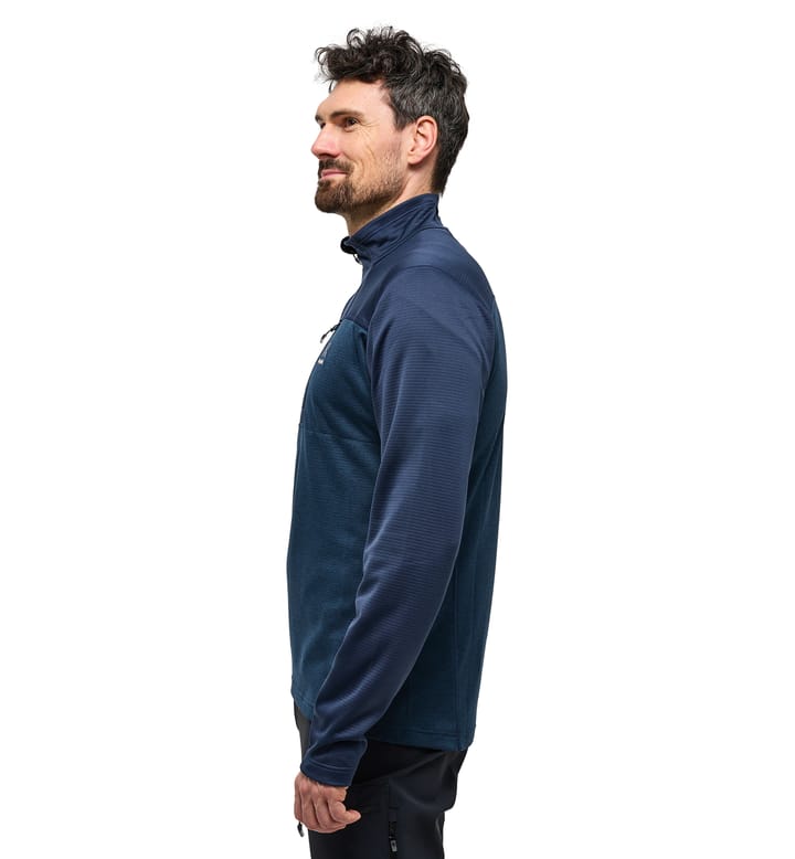 ROC Flash Mid Halfzip Men Tarn Blue