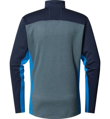 ROC Flash Mid Halfzip Men Tarn Blue/Steel Blue