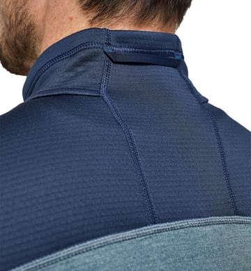 ROC Flash Mid Halfzip Men Tarn Blue/Steel Blue