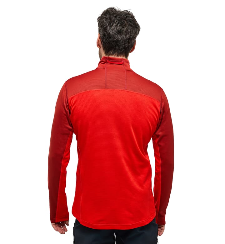 ROC Flash Mid Halfzip Men Corrosion/Zenith Red ROC Flash Mid Halfzip Men Corrosion/Zenith Red