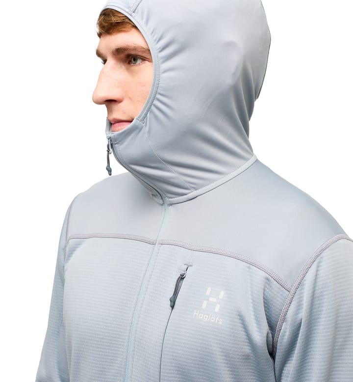 L.I.M Mid Multi Hood Men Concrete