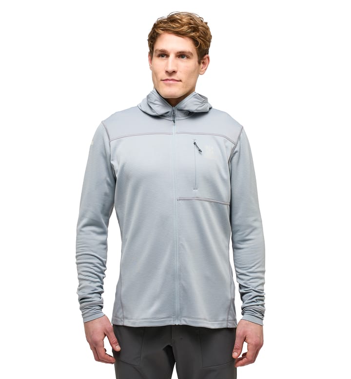 L.I.M Mid Multi Hood Men Concrete