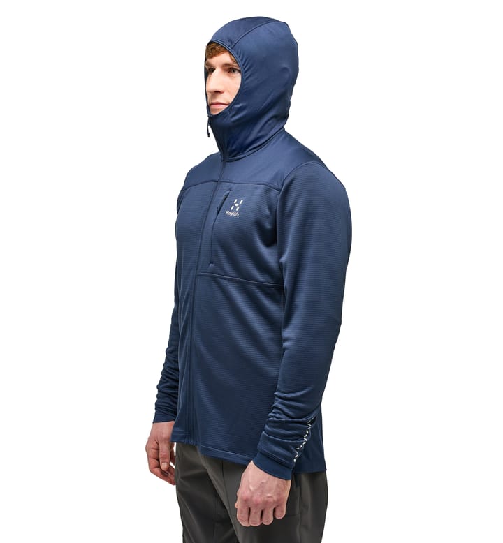 L.I.M Mid Multi Hood Men Tarn Blue