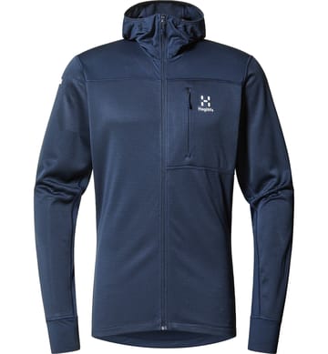 L.I.M Mid Multi Hood Men Tarn Blue