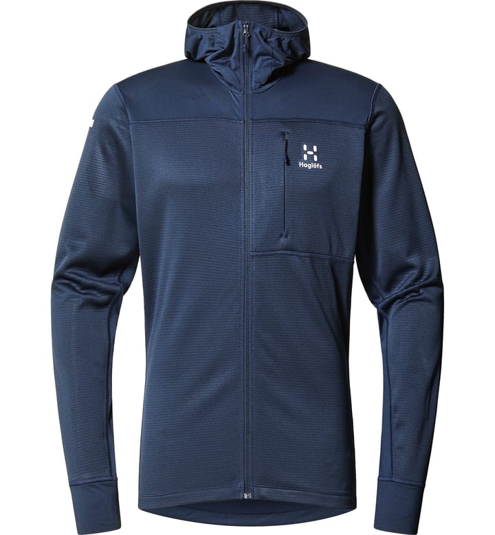 L.I.M Mid Multi Hood Men Tarn Blue