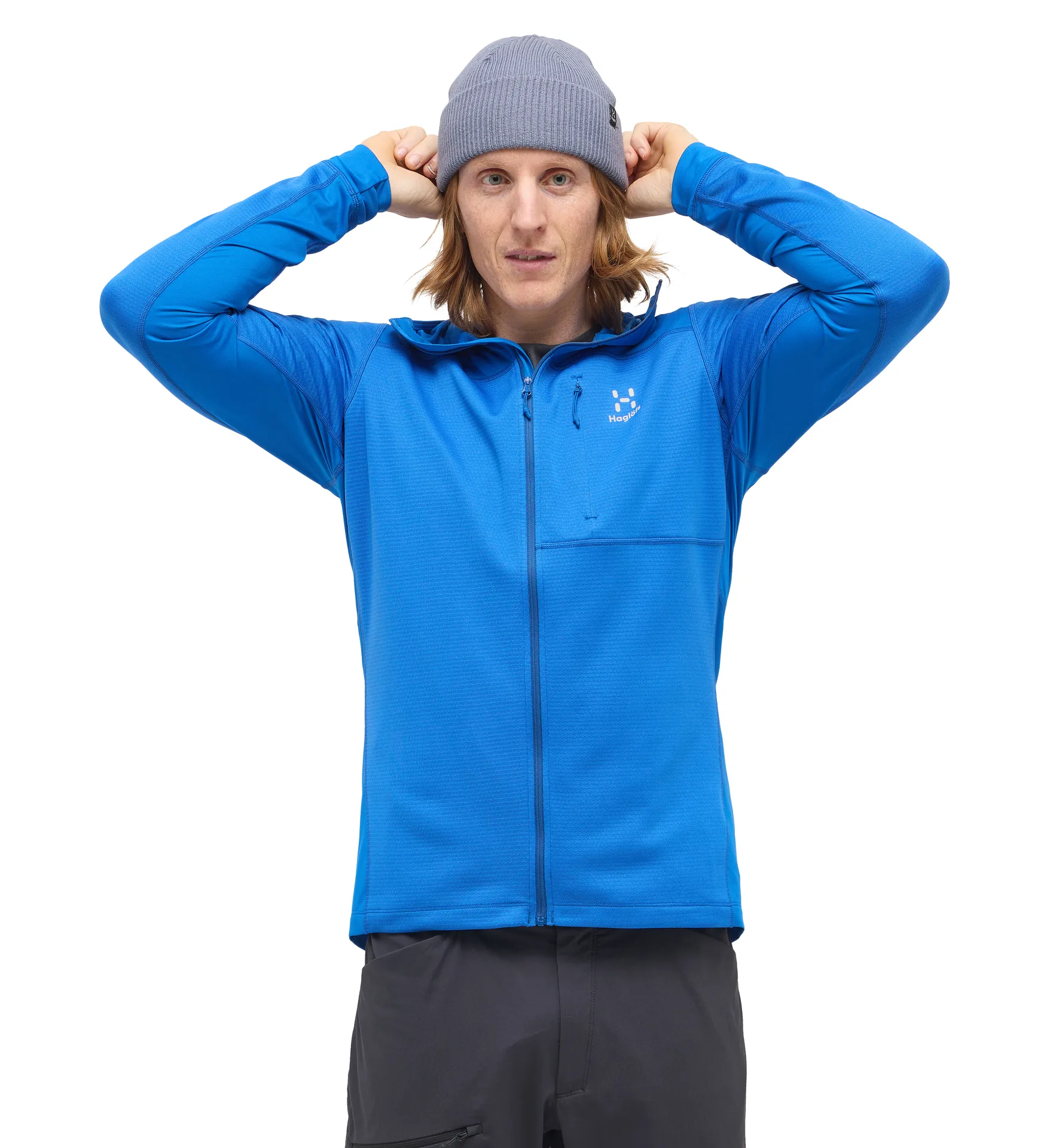 L.I.M Mid Multi Hood Men Electric Blue