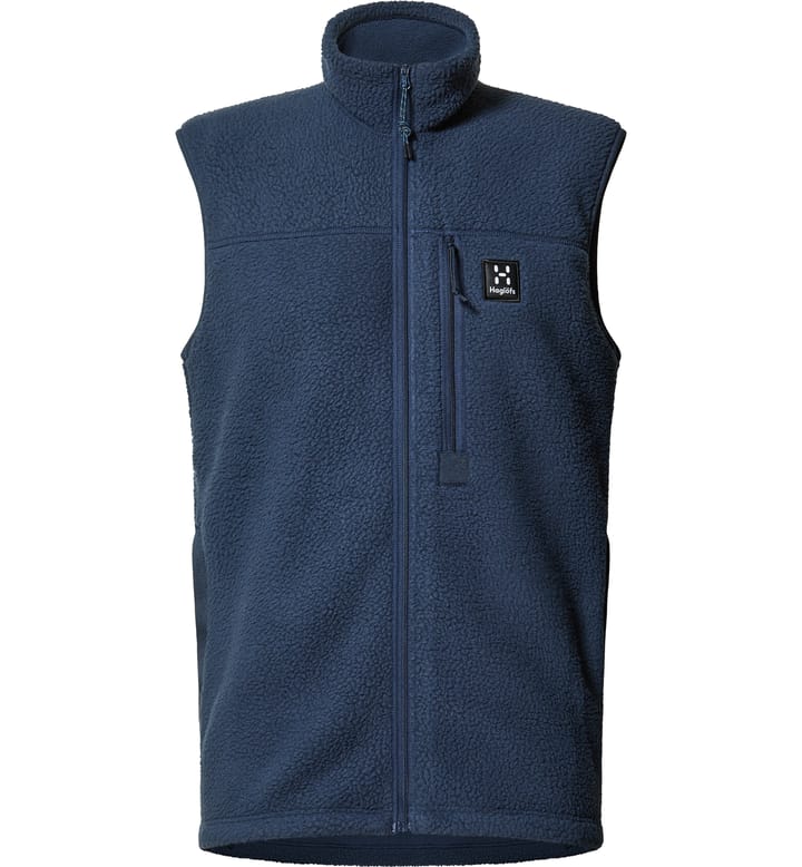 Malung Pile Vest Men Tarn Blue