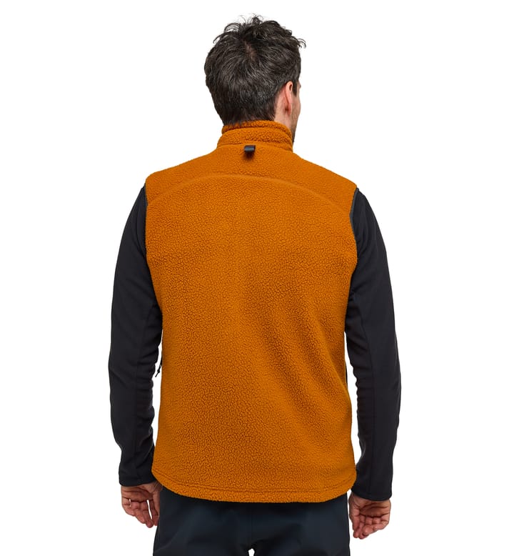 Malung Pile Vest Men Golden Brown Malung Pile Vest Men Golden Brown