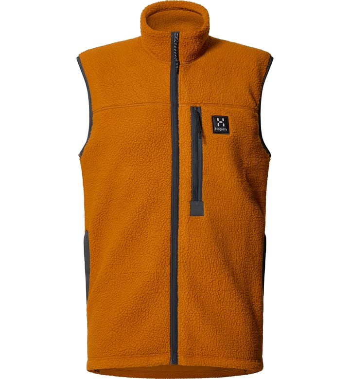 Malung Pile Vest Men Golden Brown Malung Pile Vest Men Golden Brown