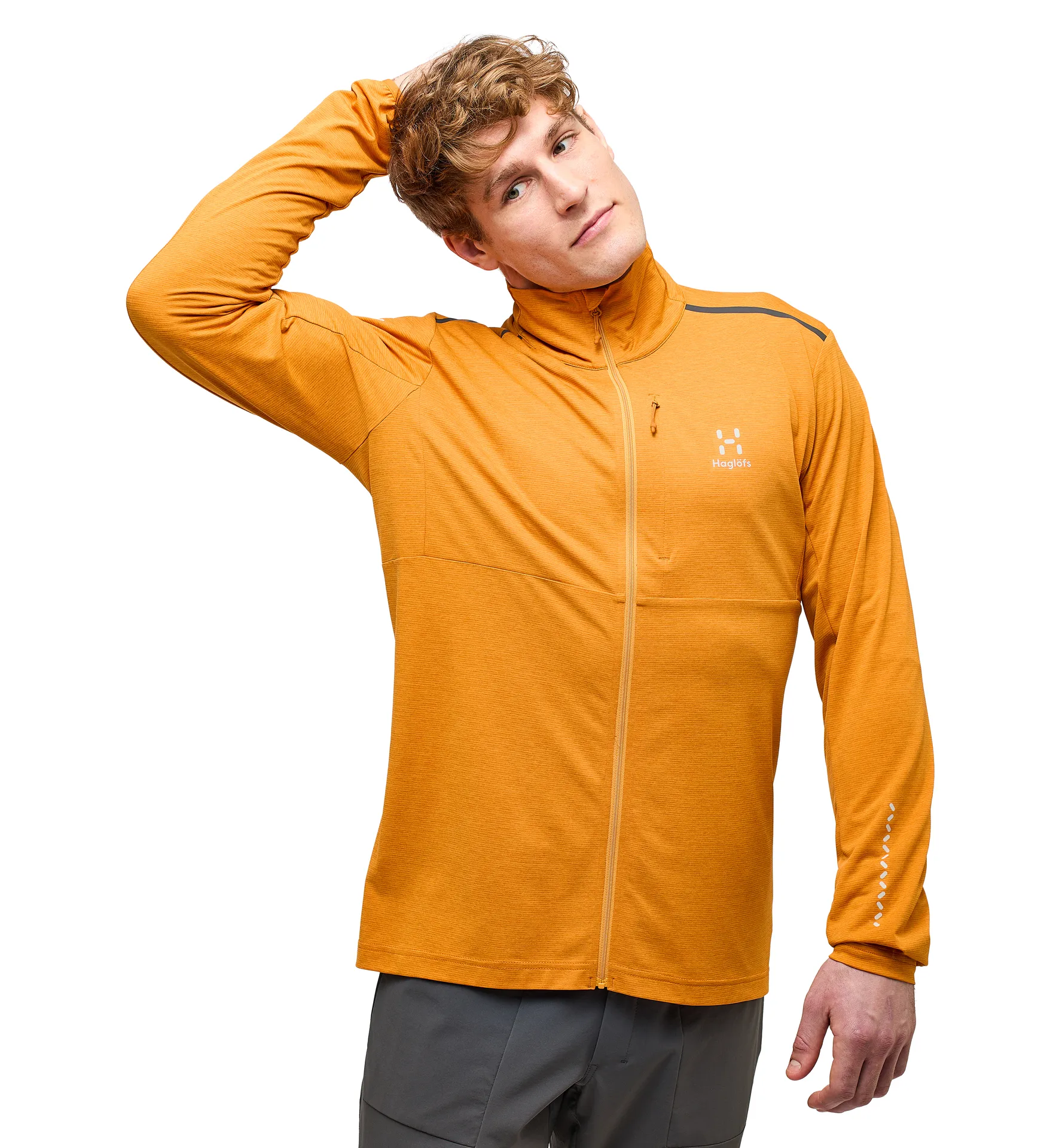 L.I.M Strive Mid Jacket Men Desert Yellow