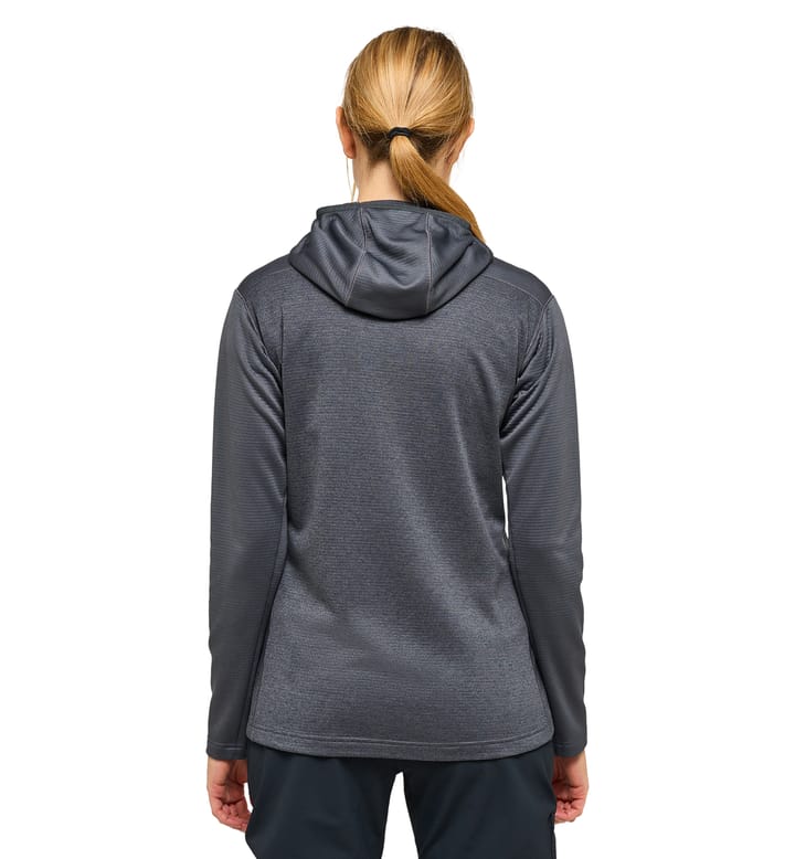 ROC Flash Mid Hood Women Magnetite