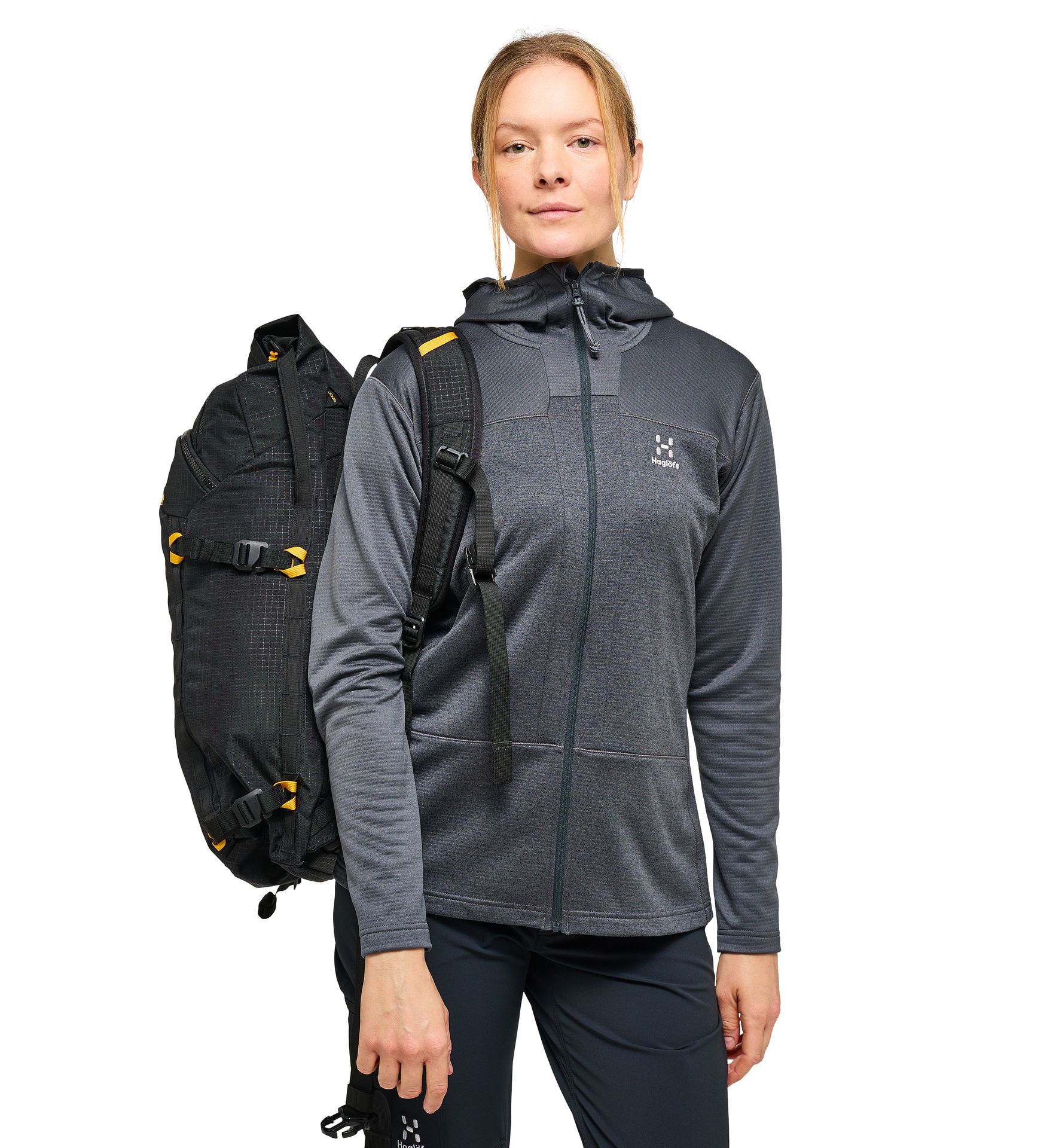 ROC Flash Mid Hood Women Magnetite
