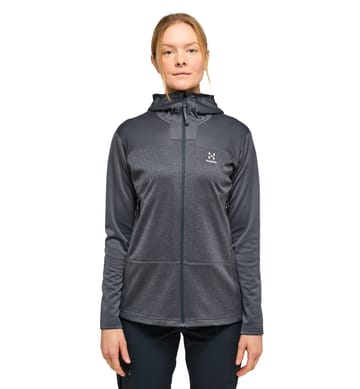 ROC Flash Mid Hood Women Magnetite